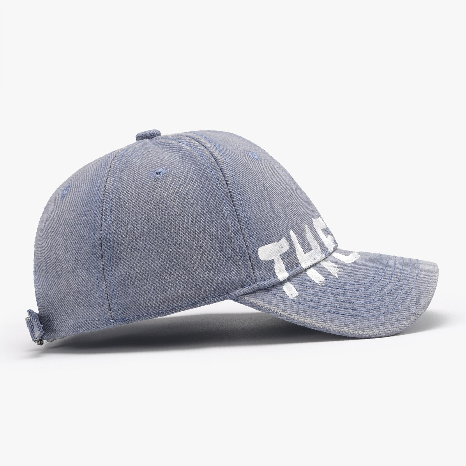 Wholesale Spring Letter Graffiti All-match Outdoor Curved Eaves Soft Top Baseball Hat